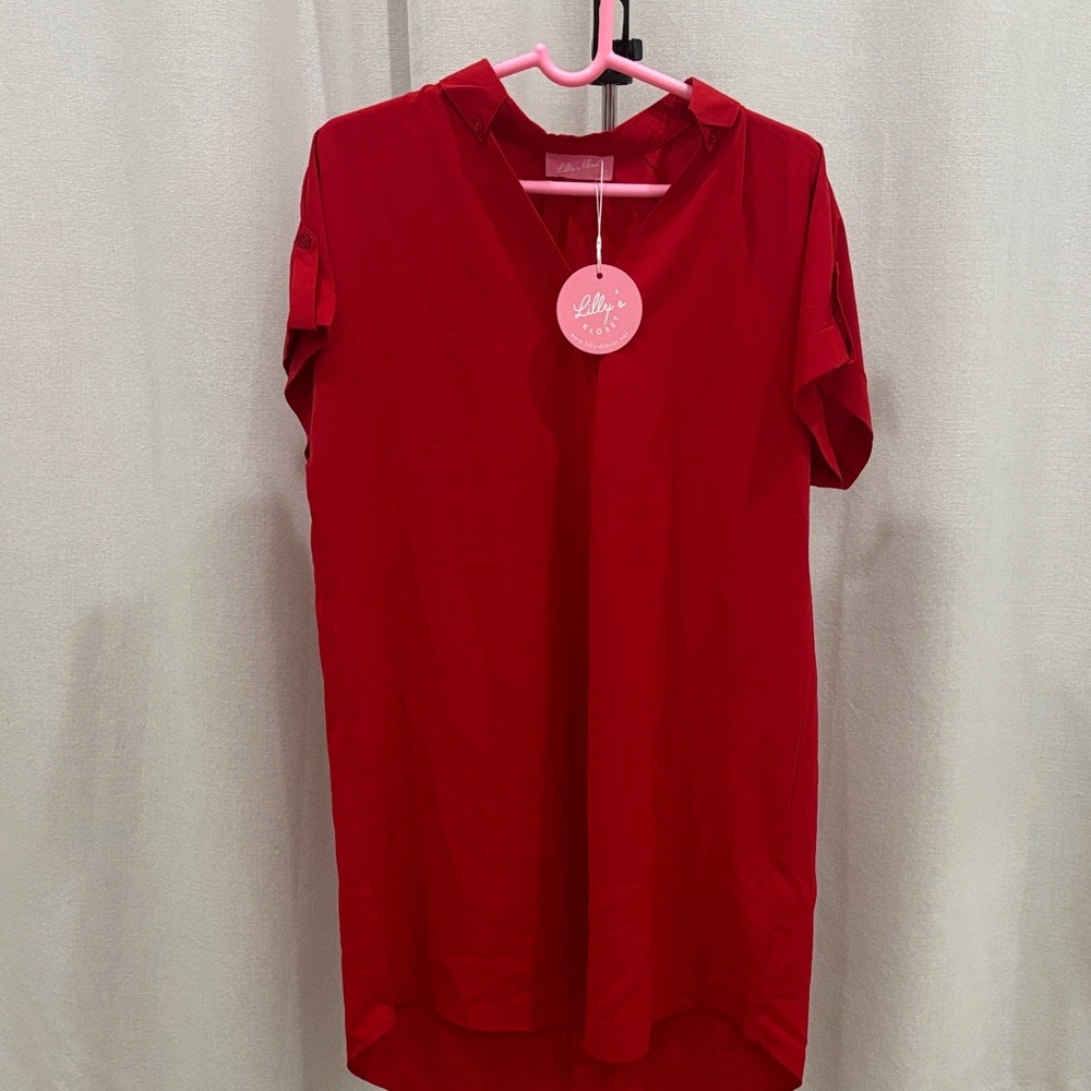 Women's Red Top